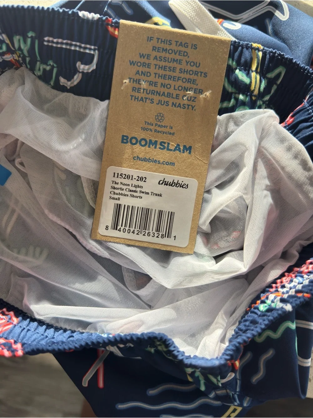 chubbies elastic fit swim
